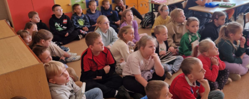 Spotkanie z funkcjonariuszami policji 29.09.2025 r.